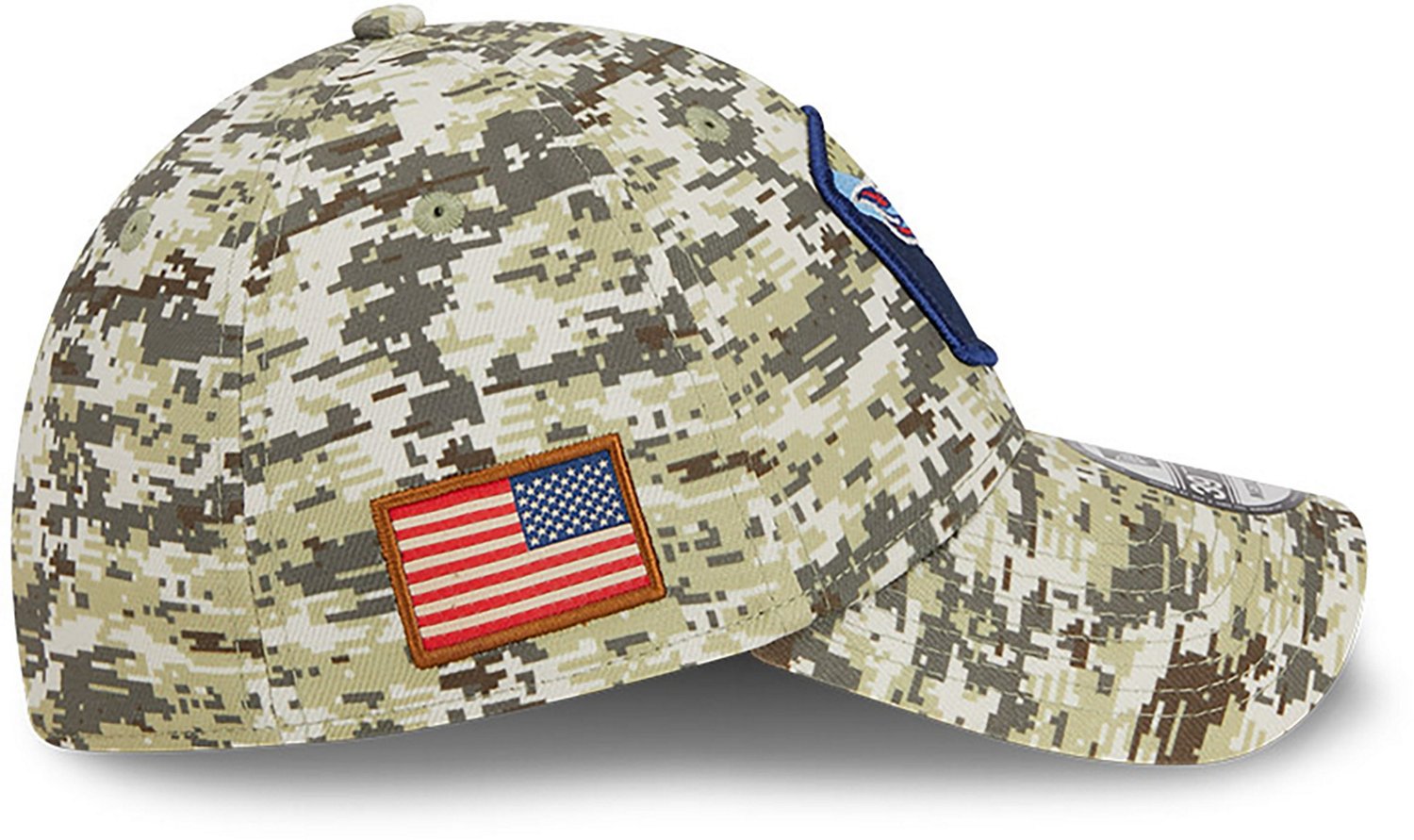New Era Men's Tennessee Titans '23 NFL Salute to Service 39THIRTY Cap - view number 5