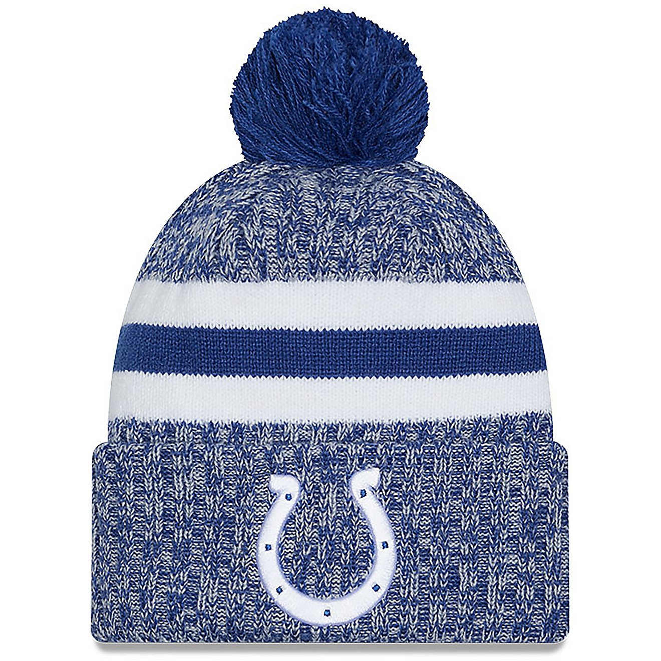 New Era Men's Indianapolis Colts 2023 Sideline Sport Knit Beanie                                                                 - view number 1