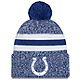 New Era Men's Indianapolis Colts 2023 Sideline Sport Knit Beanie                                                                 - view number 1 selected
