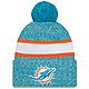 New Era Men's Miami Dolphins 2023 Sideline Sport Knit Beanie                                                                     - view number 1 selected