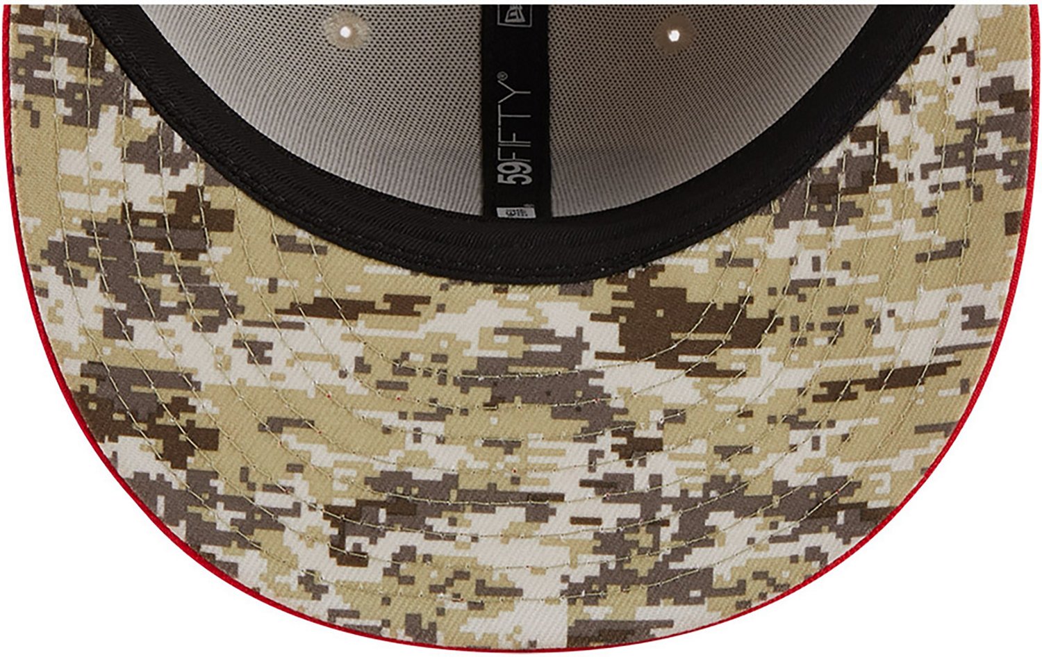 New Era Men's Kansas City Chiefs '23 NFL Salute to Service 59FIFTY Cap - view number 7