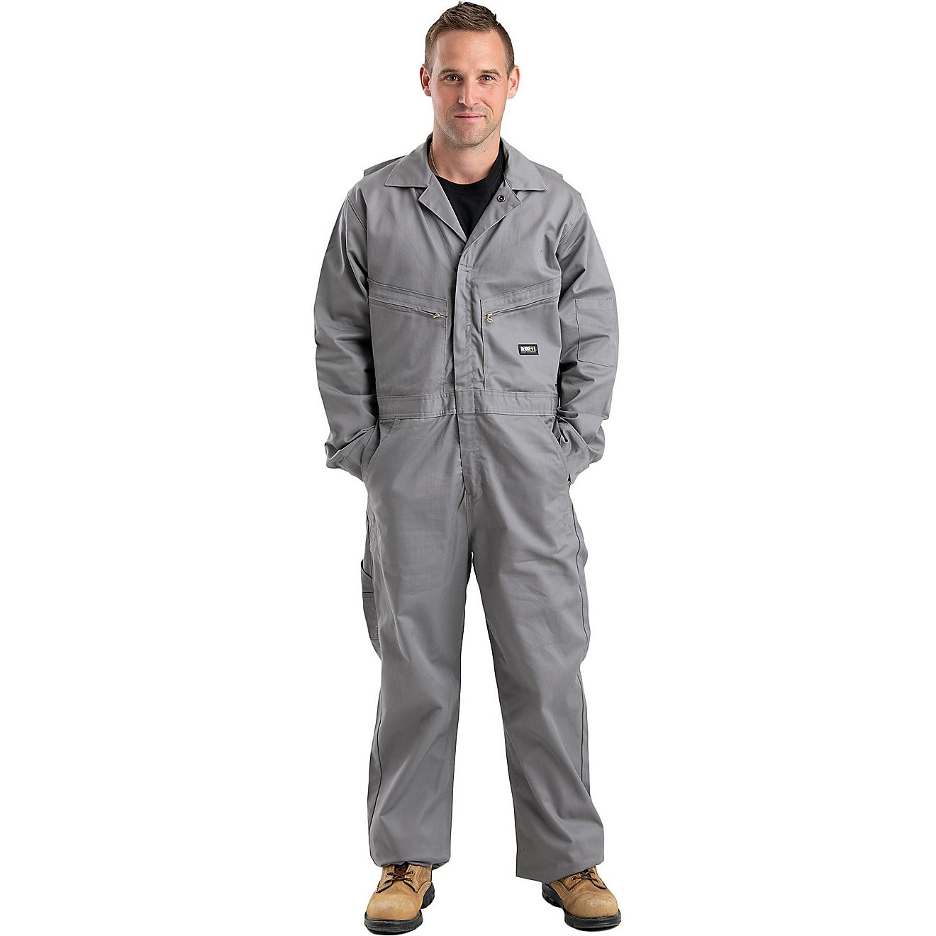 Berne Men's FR Unlined Deluxe Coveralls                                                                                          - view number 1