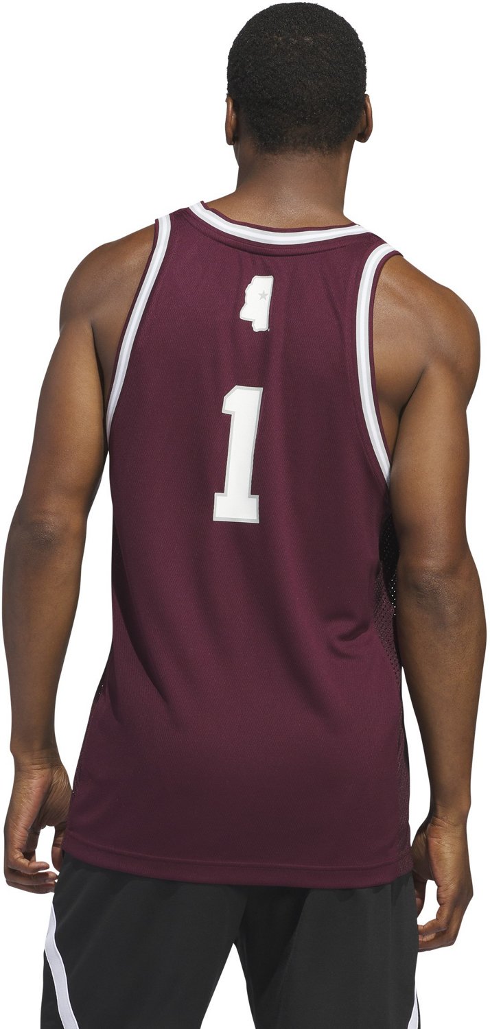 adidas Men's Mississippi State University Swingman Jersey - view number 2