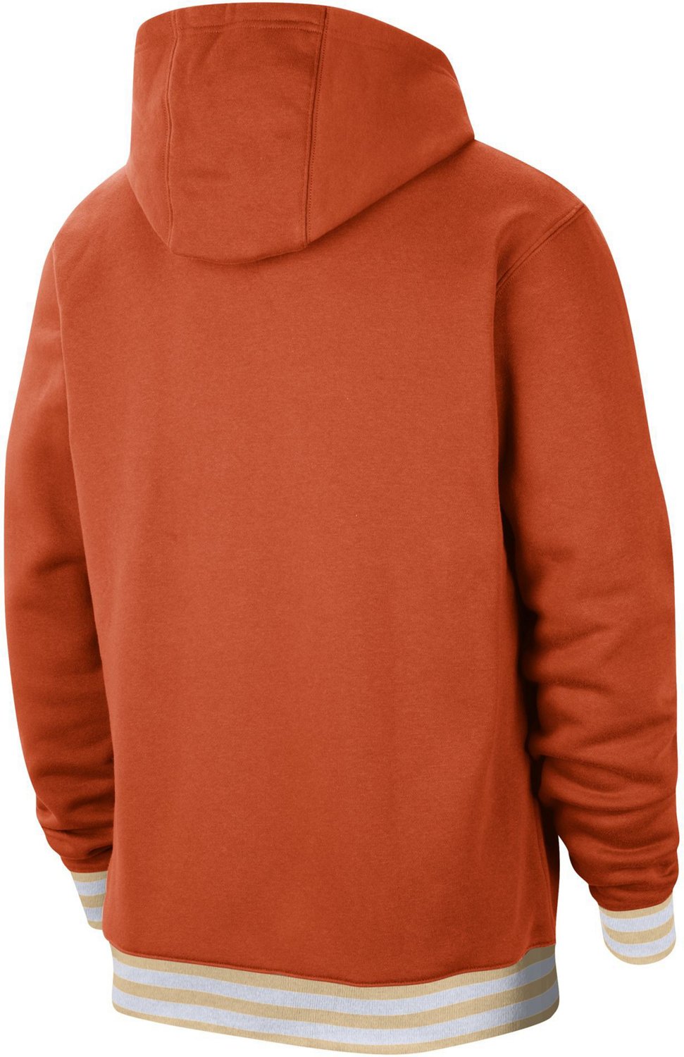 Nike Men's Clemson University Retro Fleece Hoodie - view number 2