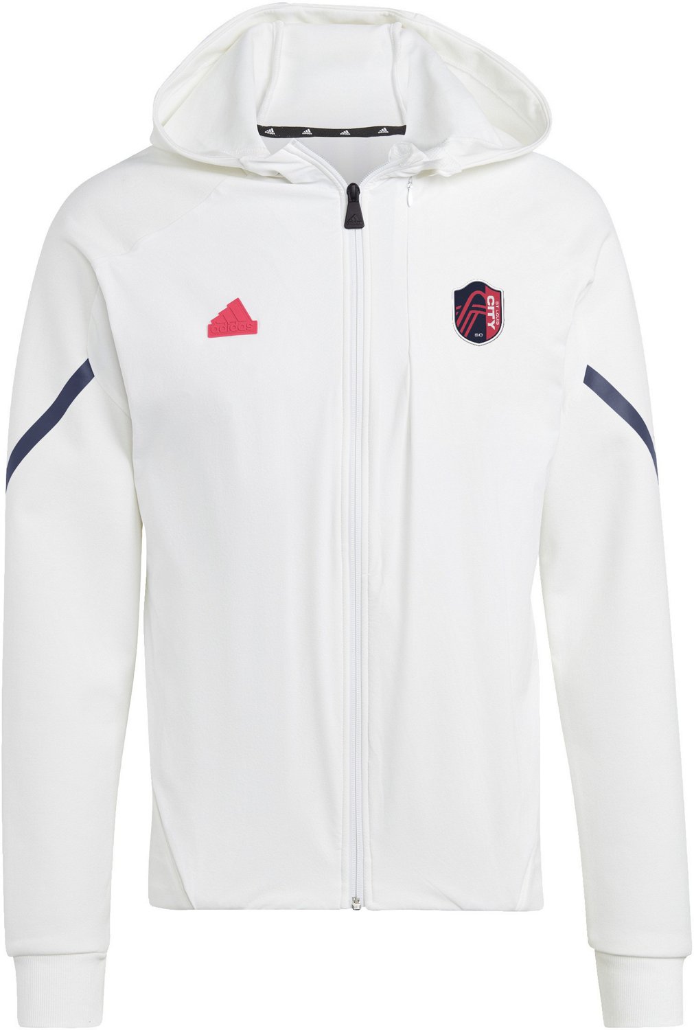 adidas Men's St. Louis City SC Anthem Jacket - view number 2