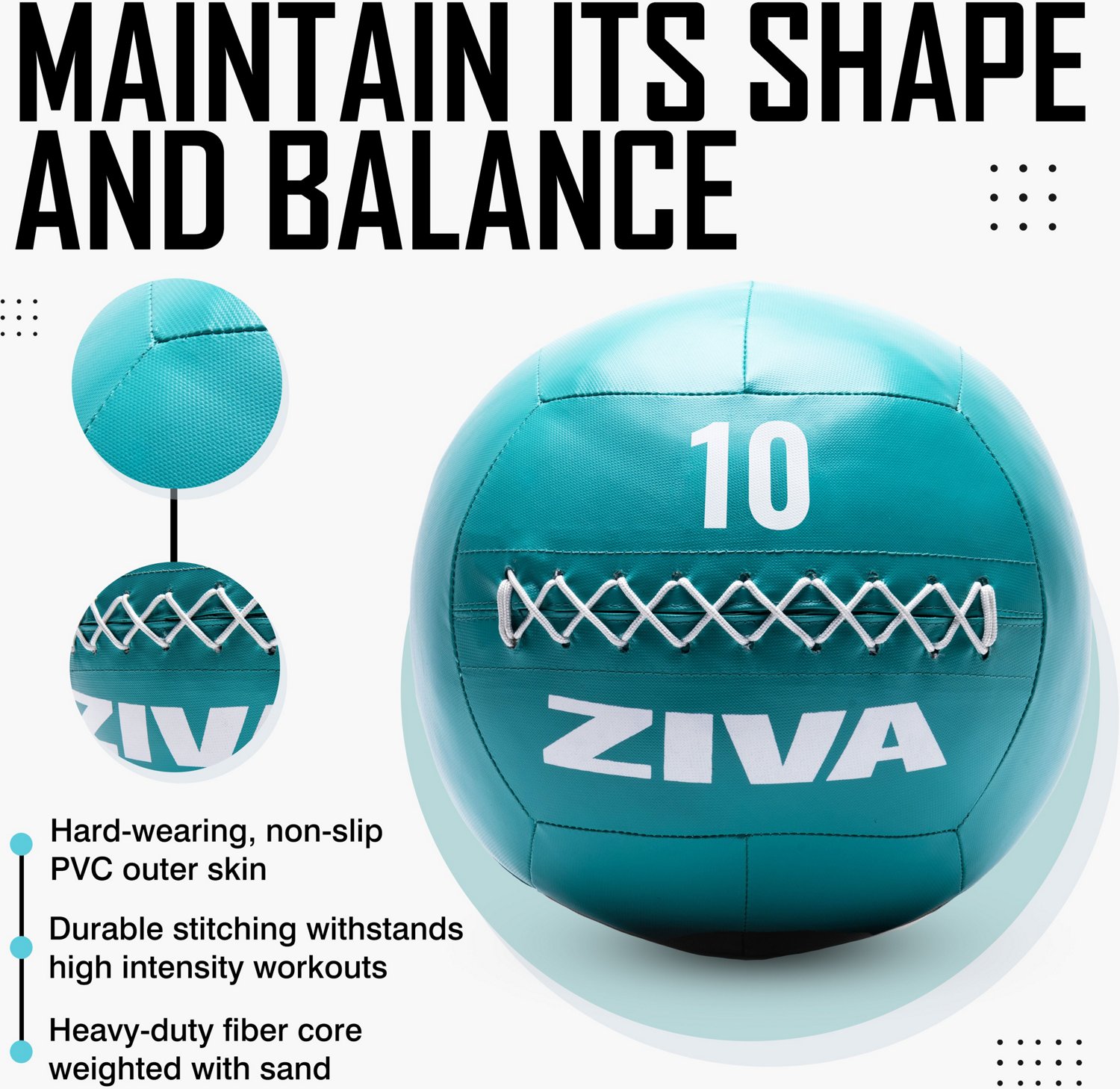 ZIVA Chic Exercise Wall Ball - view number 7