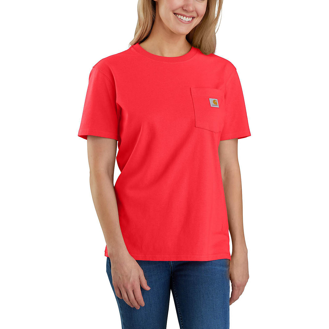 Carhartt Women's WK87 Workwear Pocket T-shirt                                                                                    - view number 1
