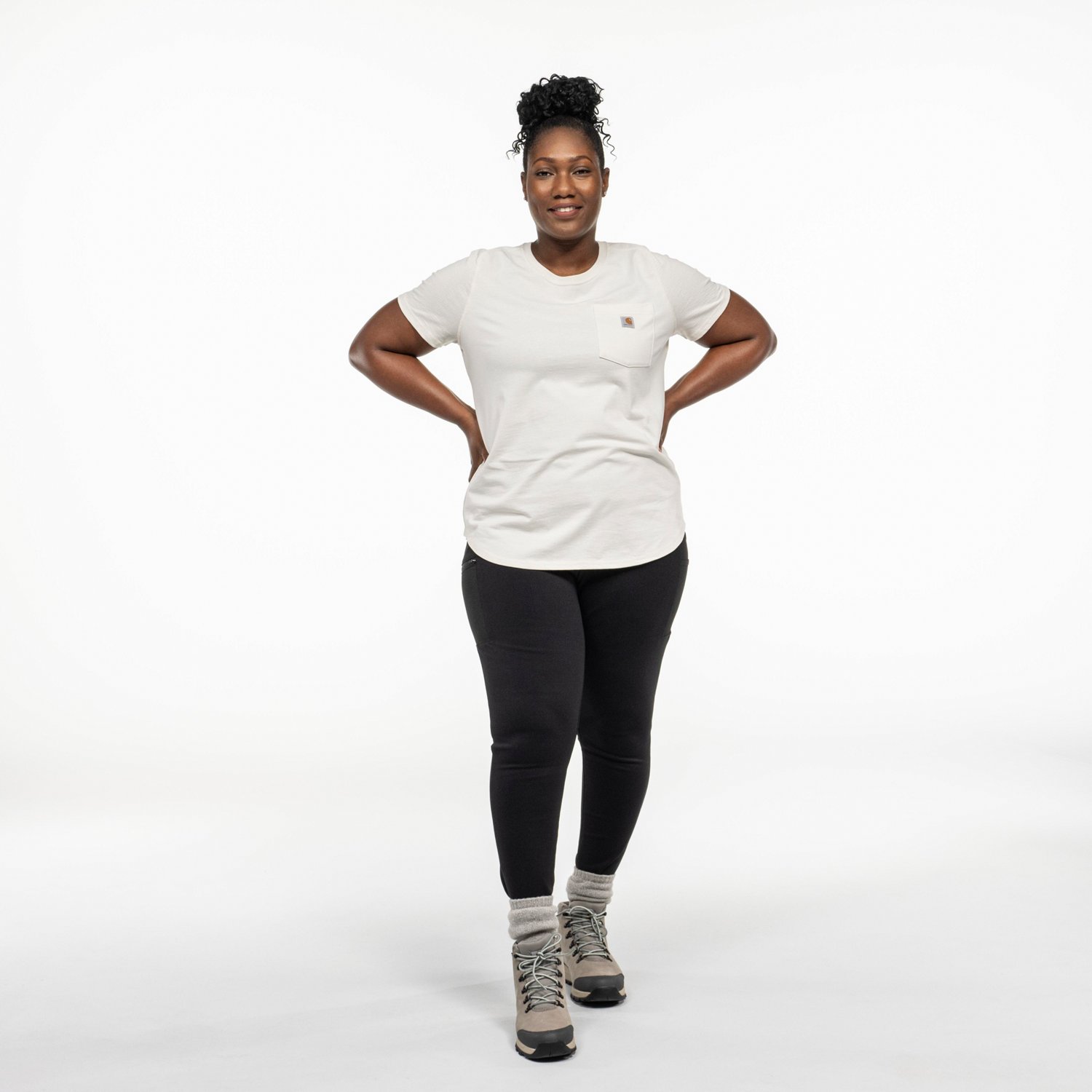 Carhartt Women's Non-Denim Force Low Waist Plus Size Leggings                                                                    - view number 3