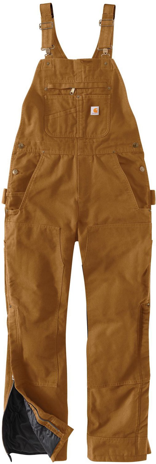 Carhartt Women's Relaxed Fit Washed Duck Insulated Bib Overall - view number 2