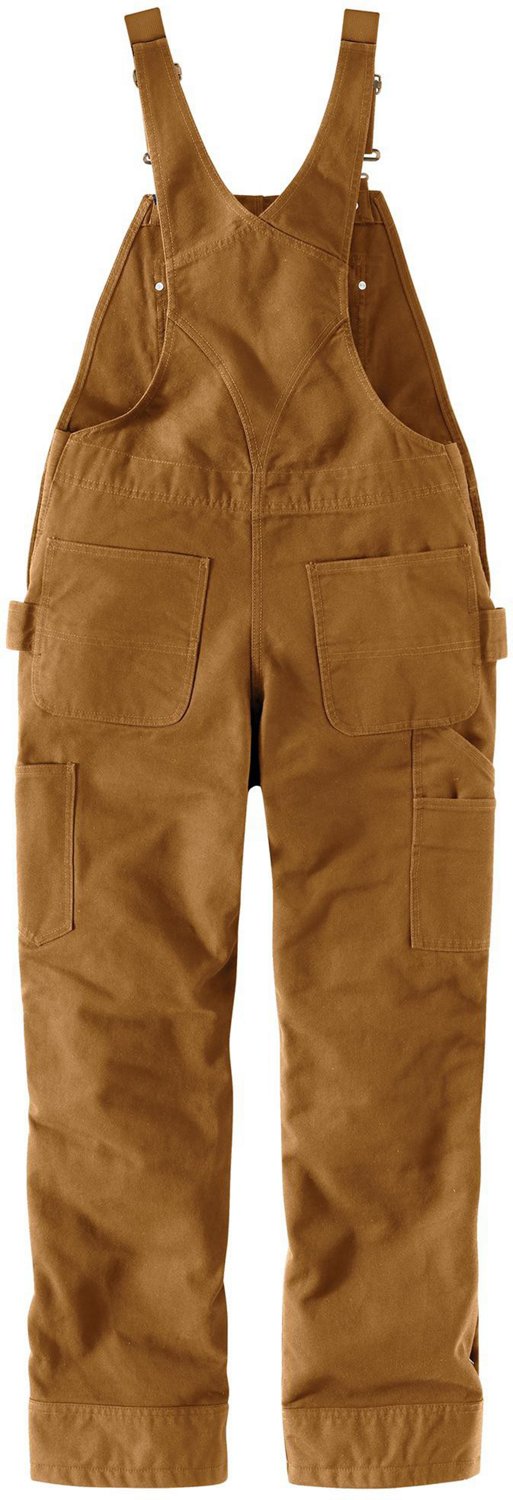 Carhartt Women's Relaxed Fit Washed Duck Insulated Bib Overall - view number 3