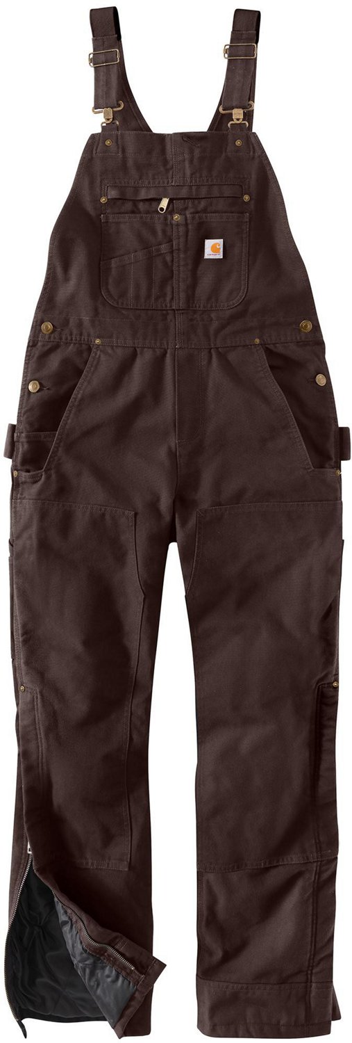Carhartt Women's Relaxed Fit Washed Duck Insulated Bib Overall - view number 4