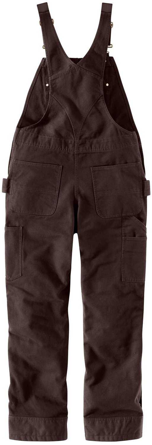 Carhartt Women's Relaxed Fit Washed Duck Insulated Bib Overall - view number 5