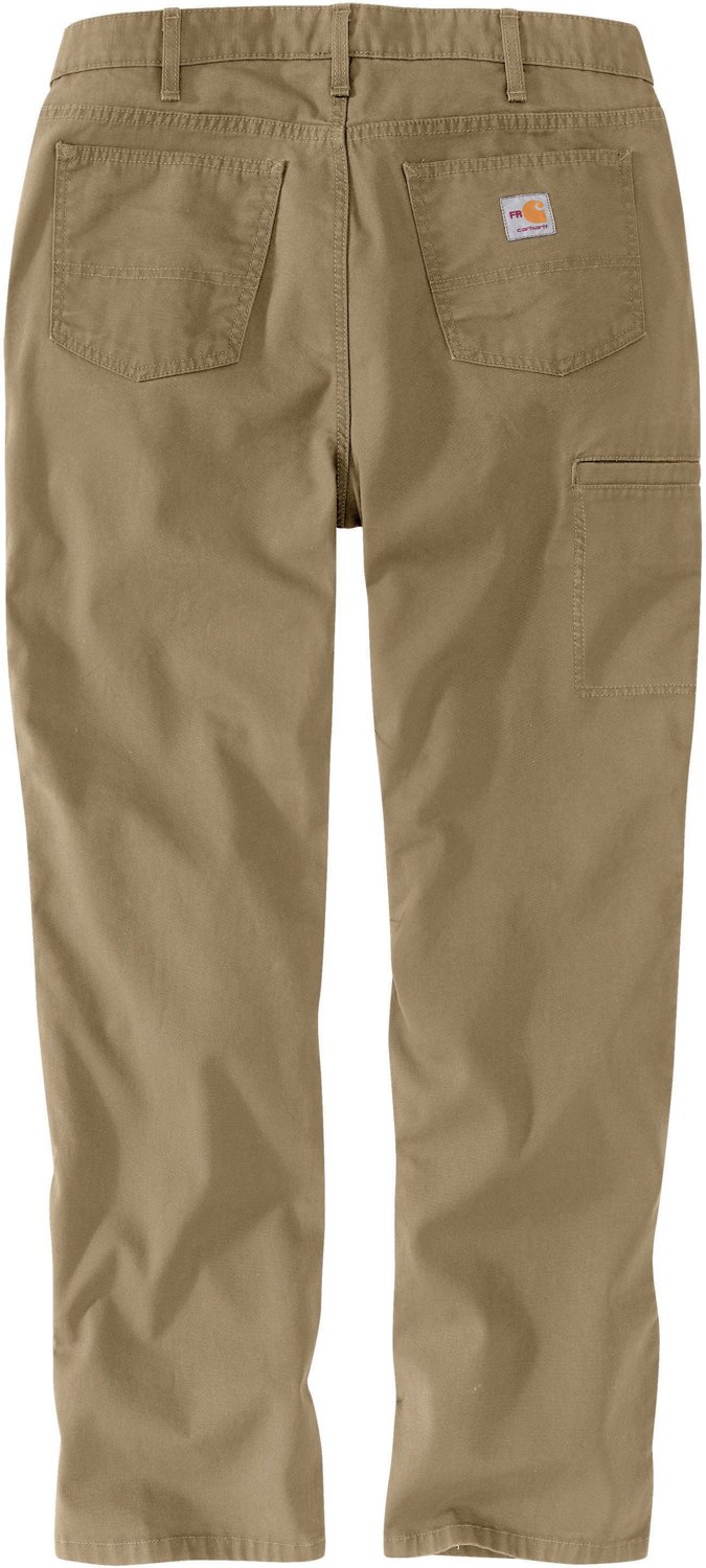 Carhartt Women's Flame Resistant Rugged Flex Relaxed Fit Canvas Work Pants - view number 3