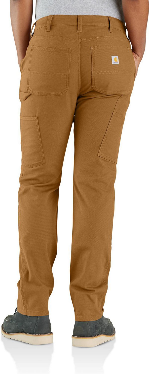Carhartt Women's Rugged Flex Relaxed Fit Canvas Double Front Pants - view number 2