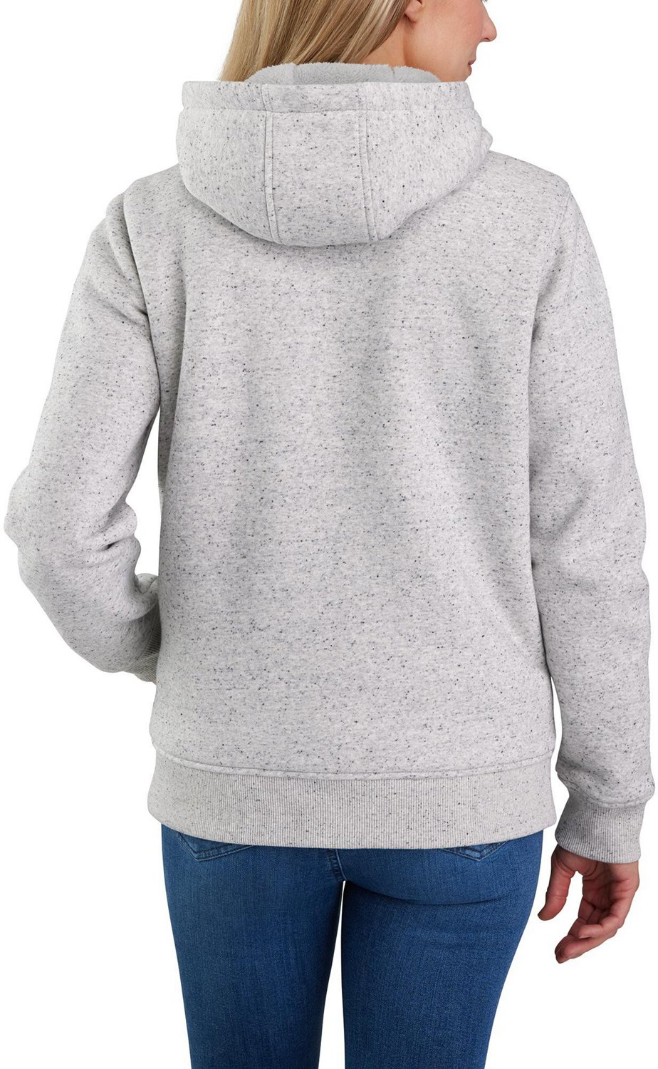 Carhartt Women's Relaxed Fit Midweight Sherpa-Lined Full-Zip Sweatshirt - view number 2