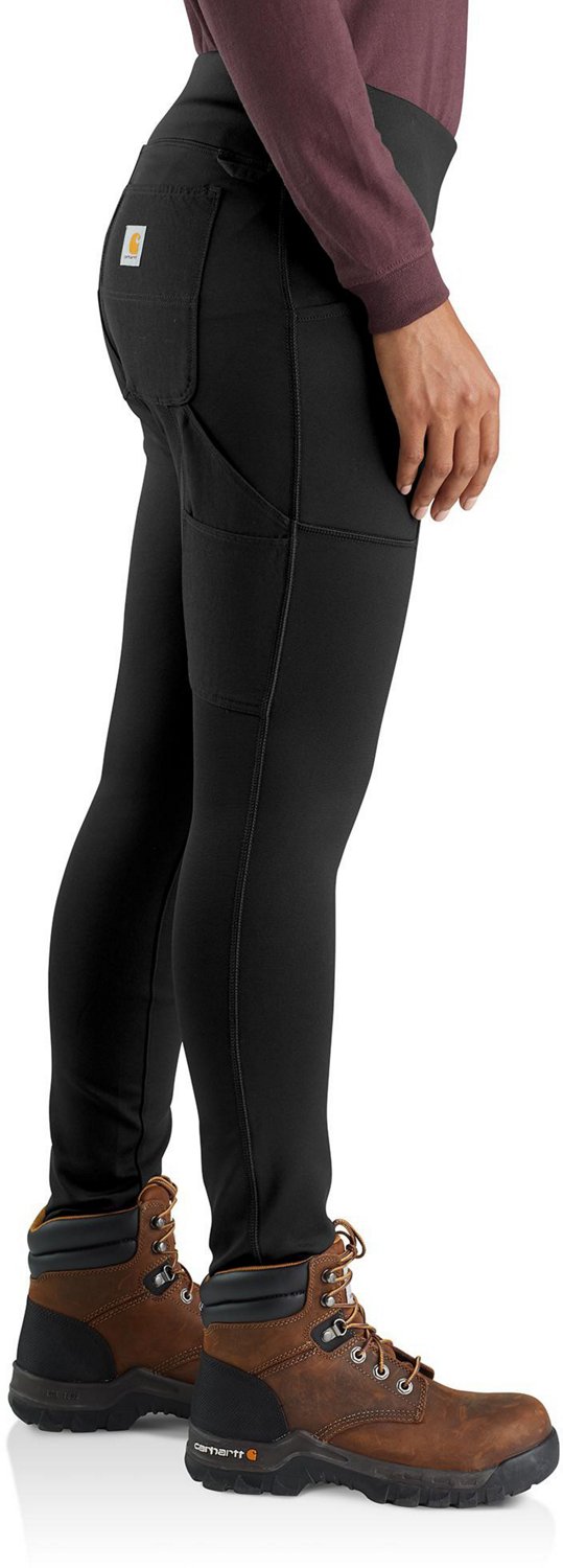 Carhartt Women's Rain Defender Fitted High Waist Leggings - view number 3