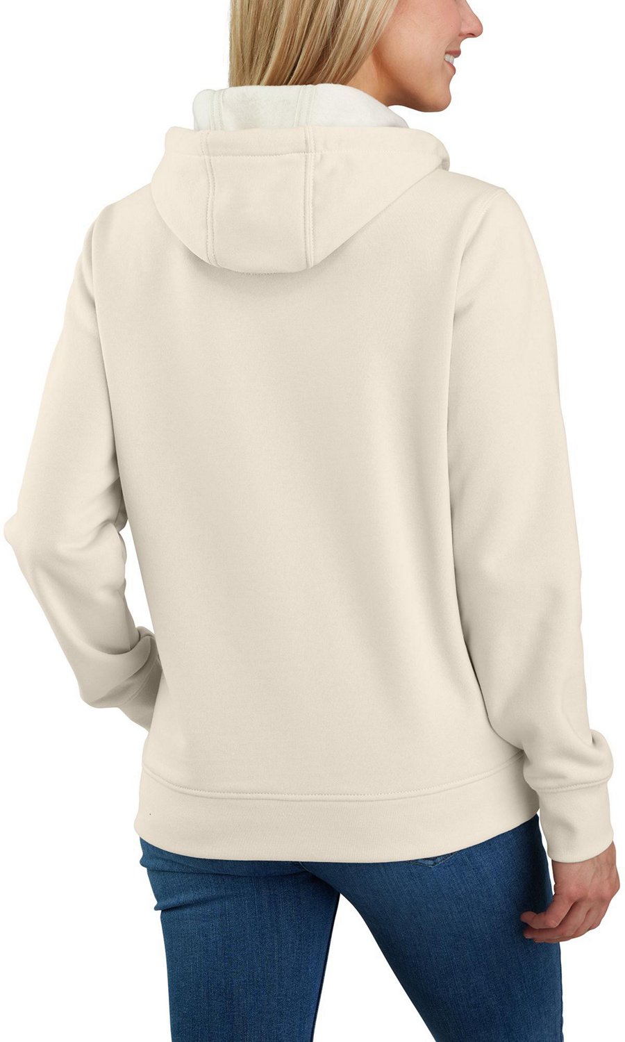 Carhartt Women's Rain Defender Relaxed Fit Midweight Chest Graphic Sweatshirt - view number 2