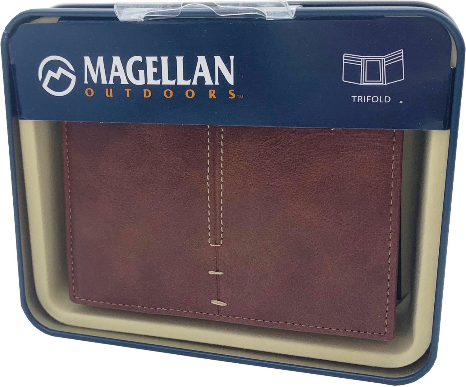 Magellan Outdoors Center Stitch Trifold Wallet - view number 3