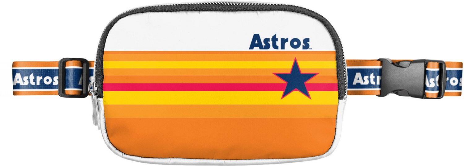 Houston Astros Team Wordmark Crossbody Belt Bag FOCO