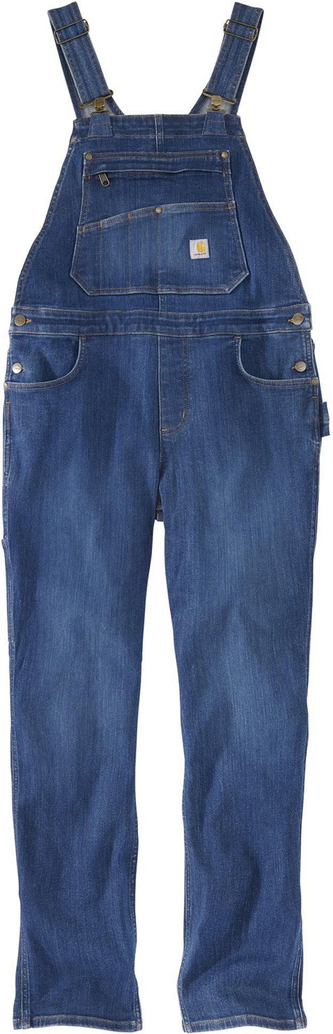 Carhartt Women's Rugged Flex Relaxed Fit Plus Size Bib Overalls                                                                  - view number 3