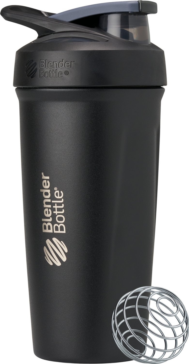Blender Bottle Strada 24 oz Insulated Stainless Steel Protein Shaker