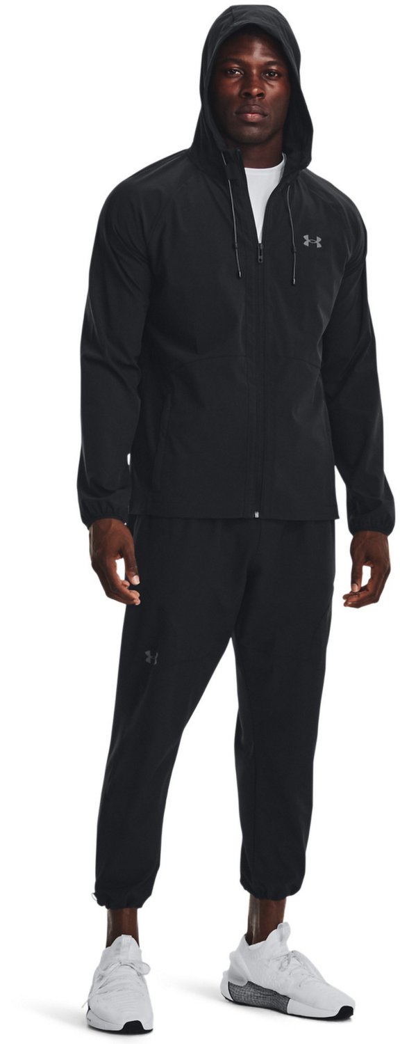 Under Armour Men's Stretch Woven Windbreaker Jacket - view number 4