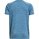Under Armour Boys' UA Tech™ Split Logo Hybrid Short Sleeve T-shirt                                                             - view number 2