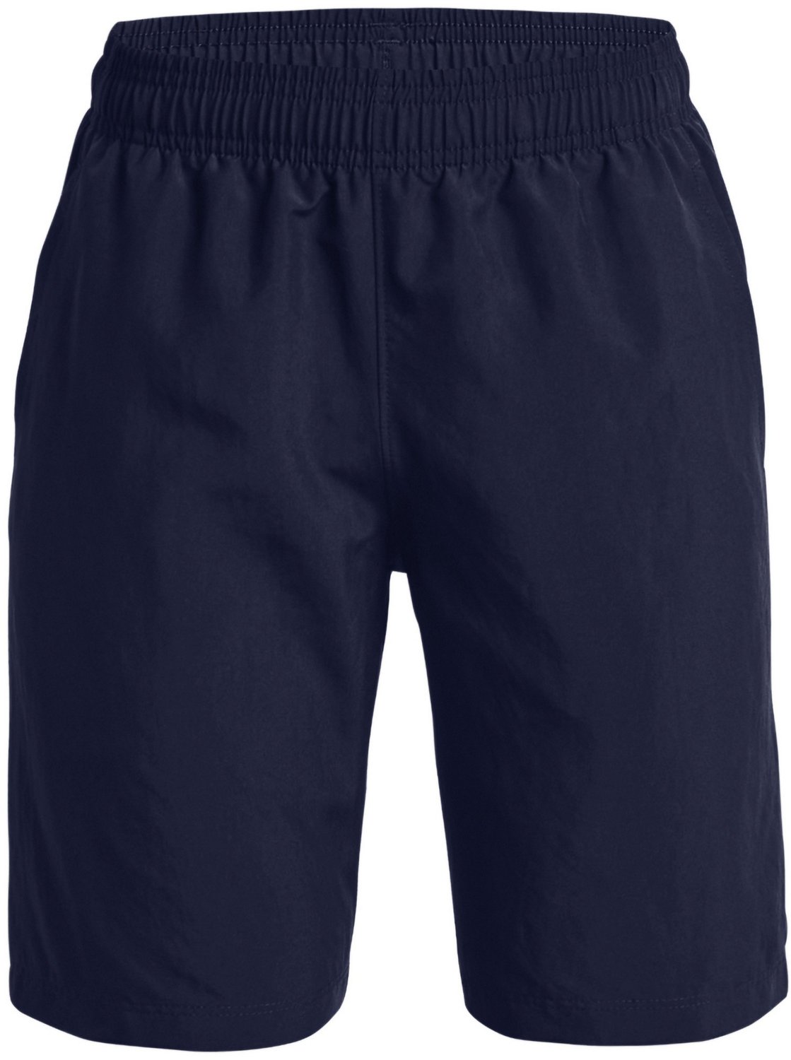 Under Armour Boys' Woven Graphic Shorts Academy