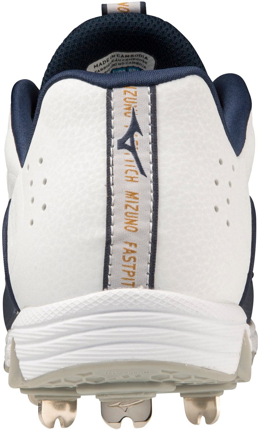 Mizuno Women's 9-Spike Swift 8 Low Metal Softball Cleats - view number 3