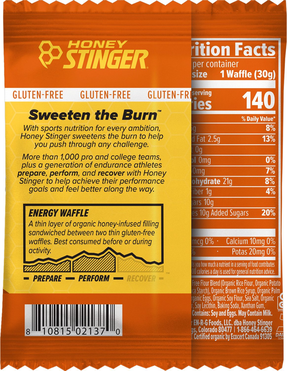 Honey Stinger Gluten-Free Energy Waffle - view number 2