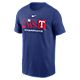 Nike Men's Rangers 2023 MLB World Series Champions Trophy Lockup Short Sleeve T-Shirt                                            - view number 1 selected