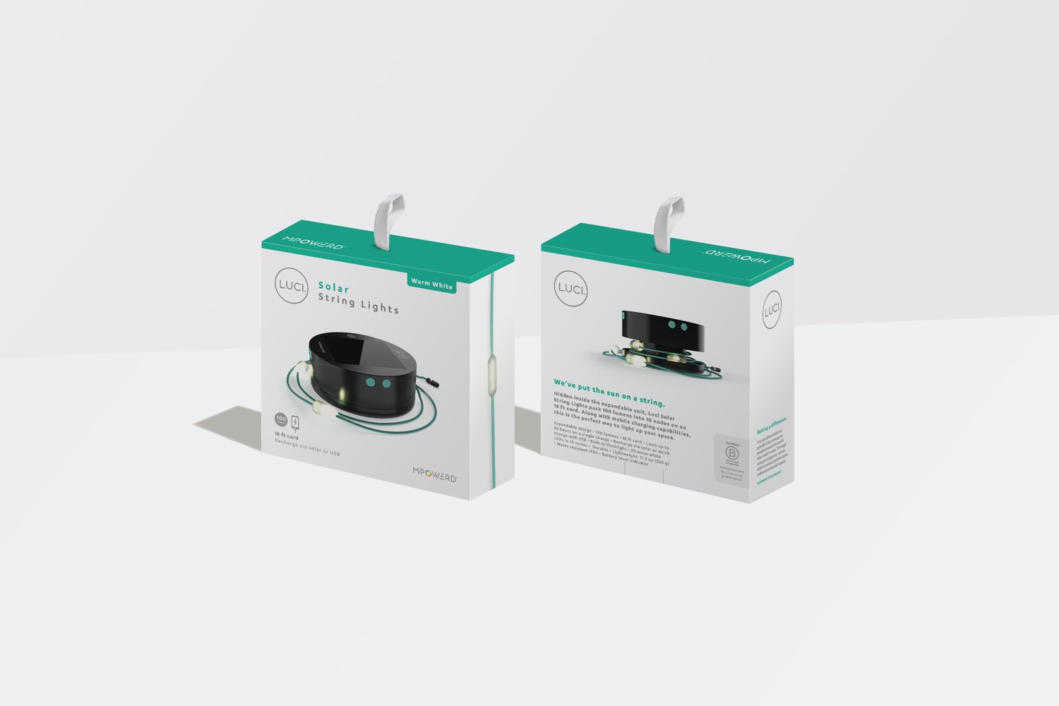 MPOWERD Luci 18-Foot Solar String Lights - view number 3