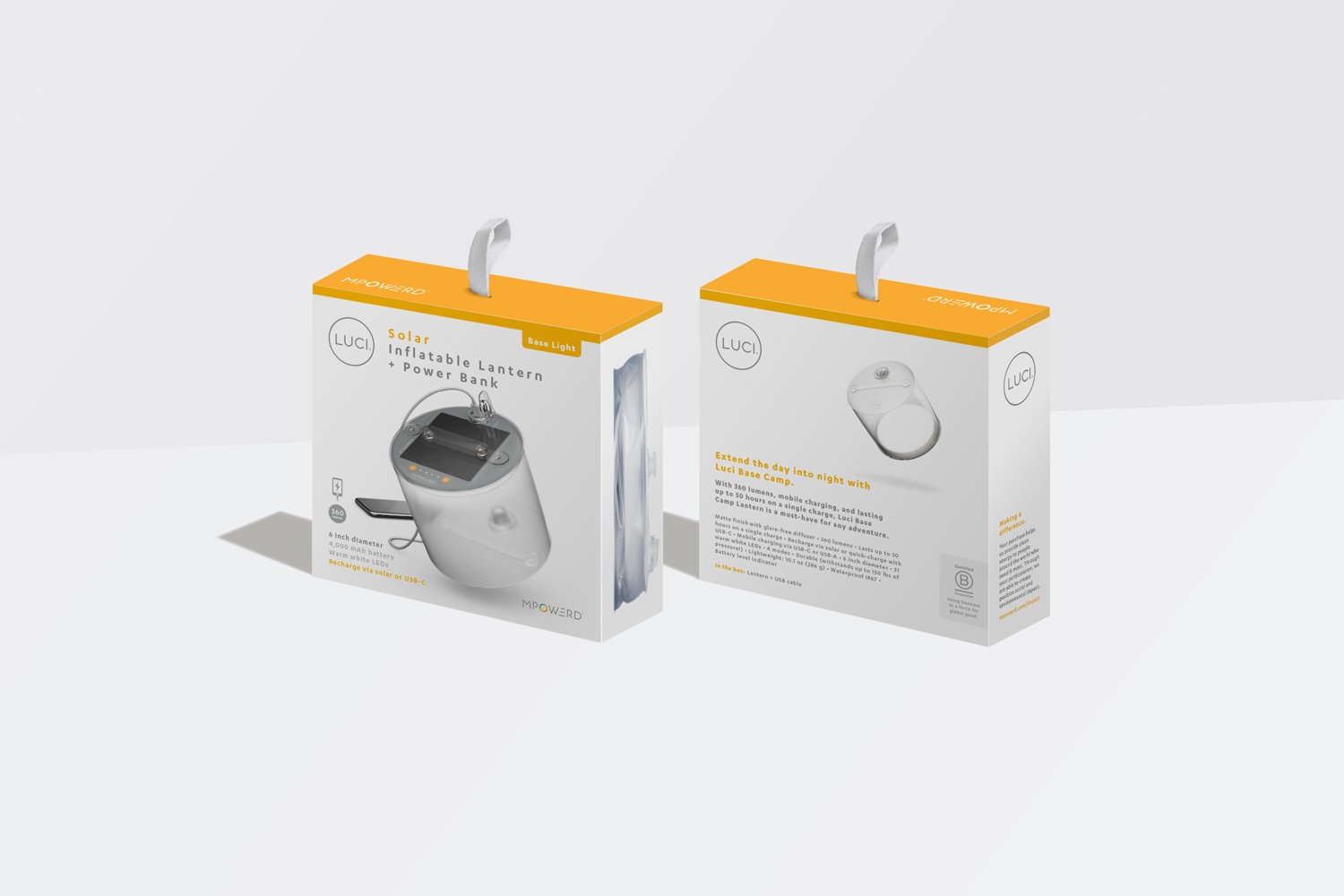 MPOWERD Luci Base Solar Inflatable Lantern Power Bank                                                                            - view number 3