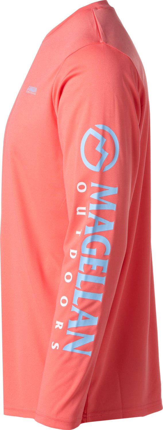 Magellan Outdoors Men's Casting Crew Core Graphic Long Sleeve T-shirt                                                            - view number 5