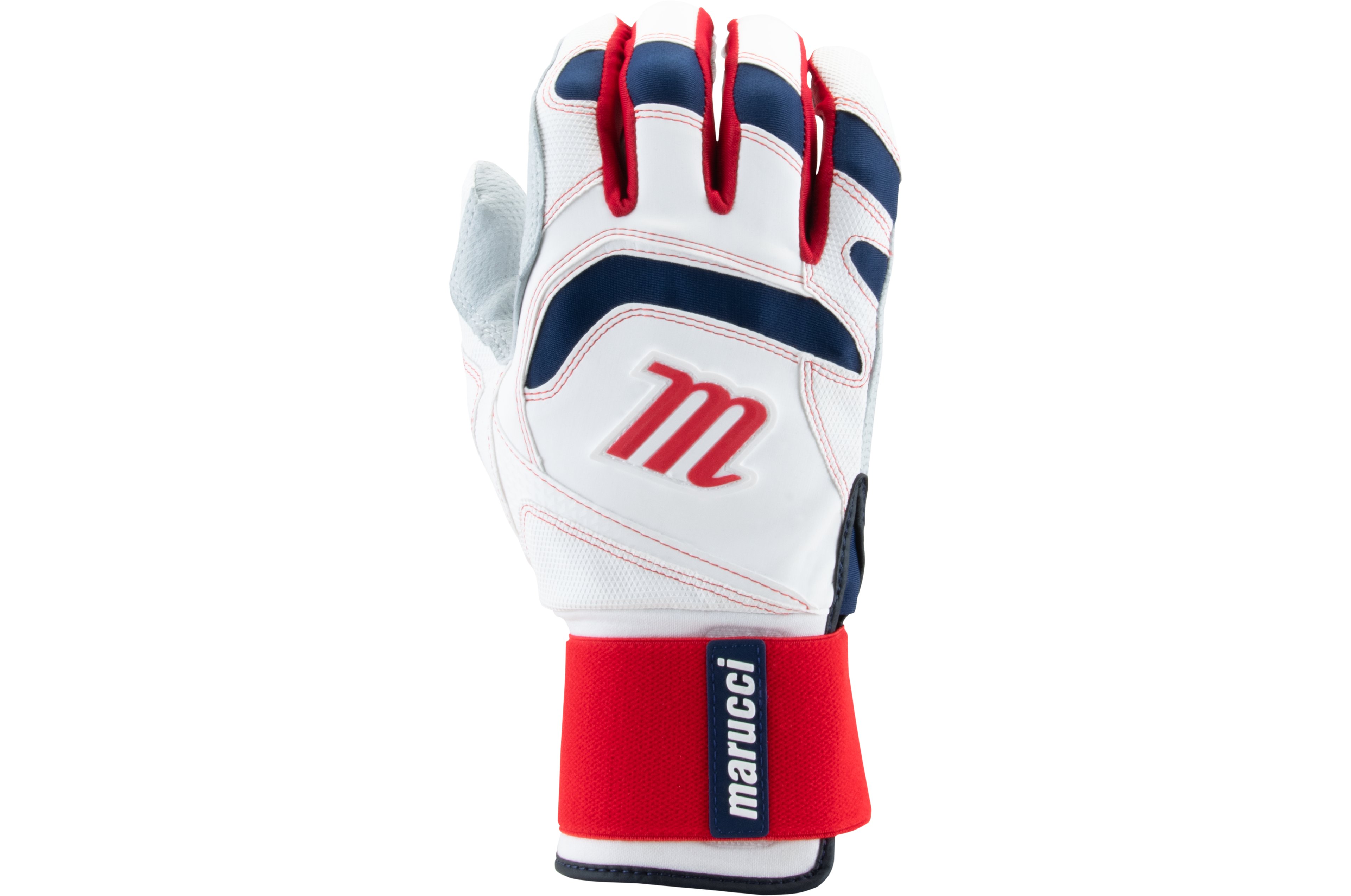 Marucci Adults' Signature Full Wrist Wrap Batting Gloves