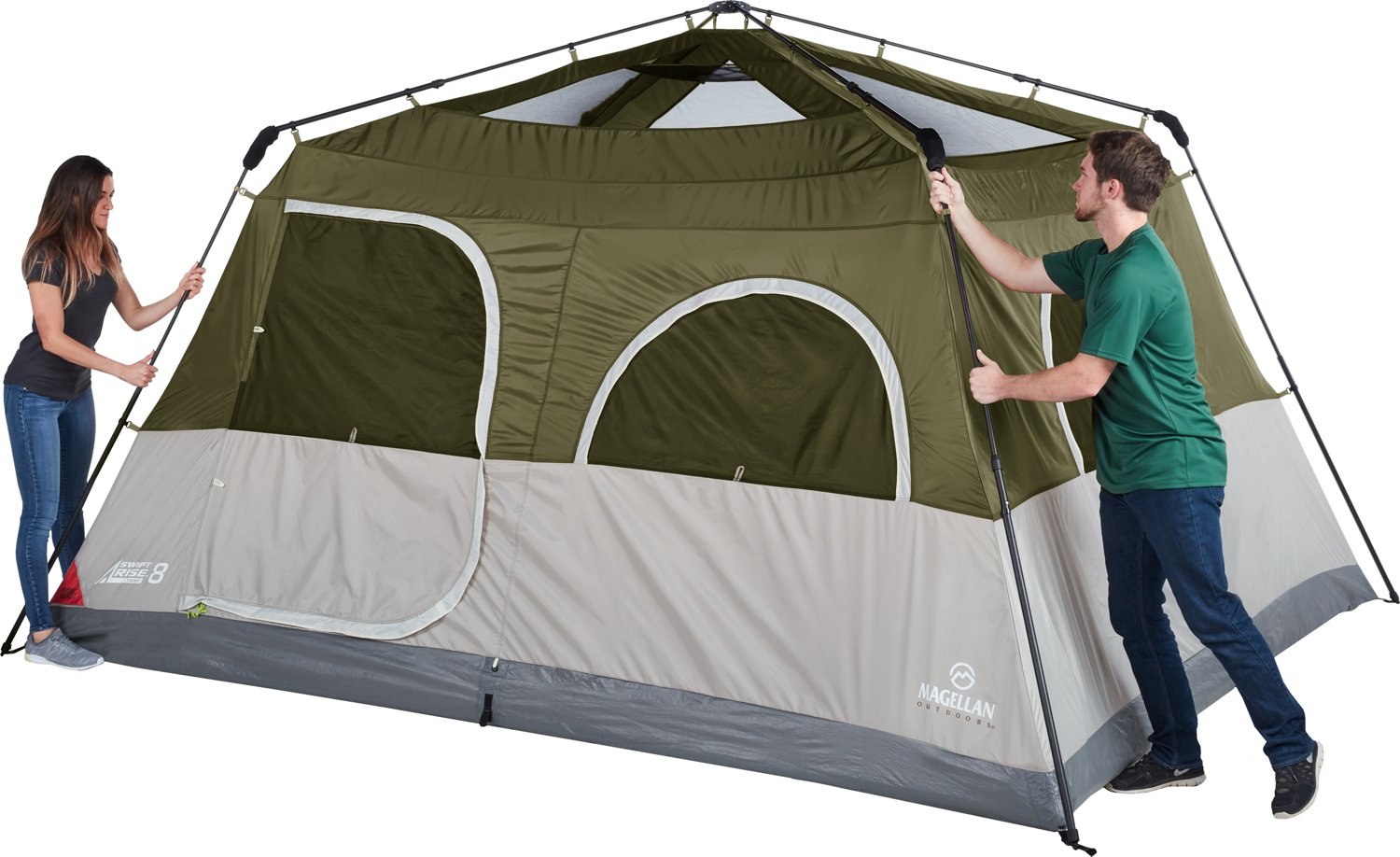 Magellan Outdoors SwiftRise 8-Person Lighted Cabin Tent                                                                          - view number 7