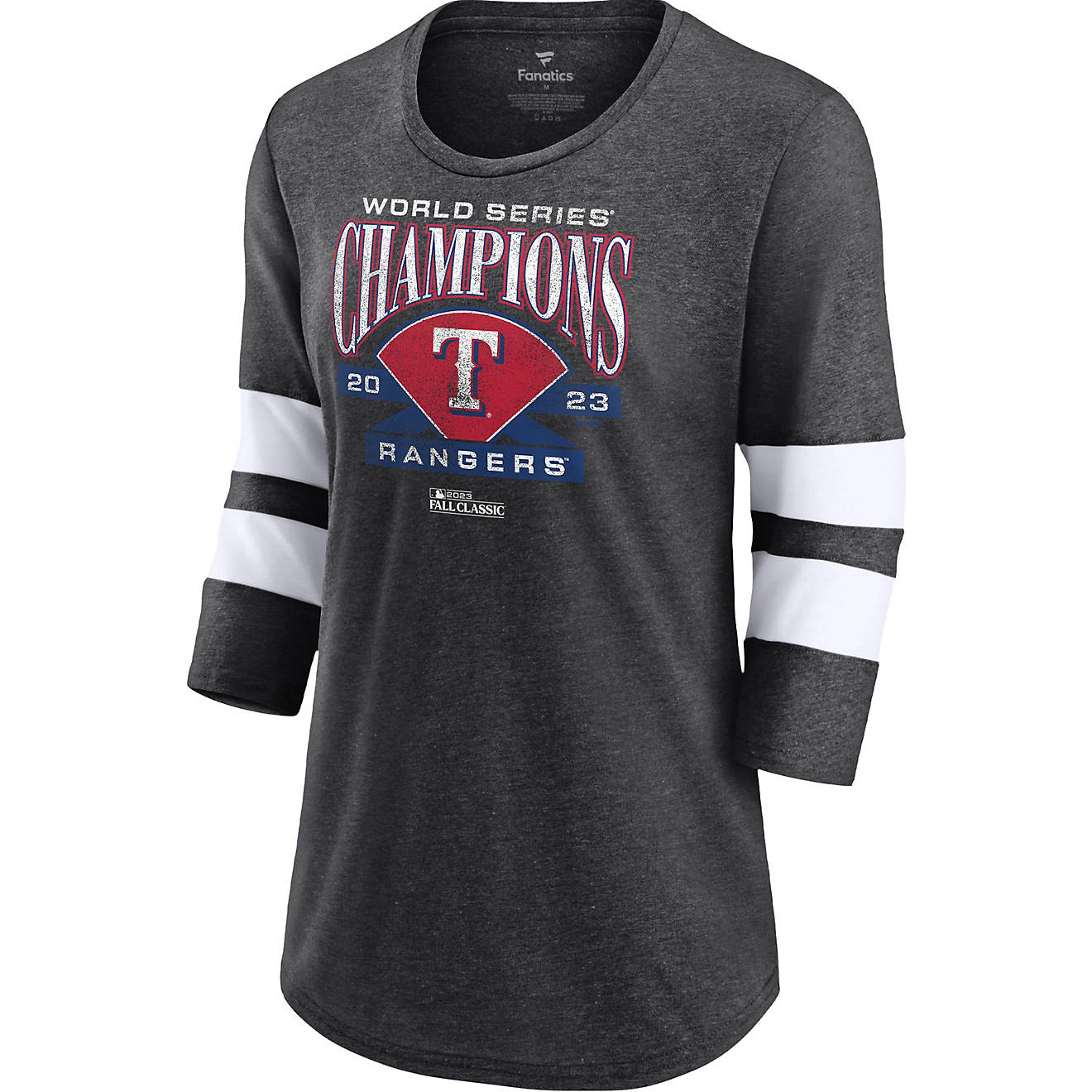 Fanatics Women's Rangers 2023 MLB World Series Champs Shut Out T-Shirt                                                           - view number 1