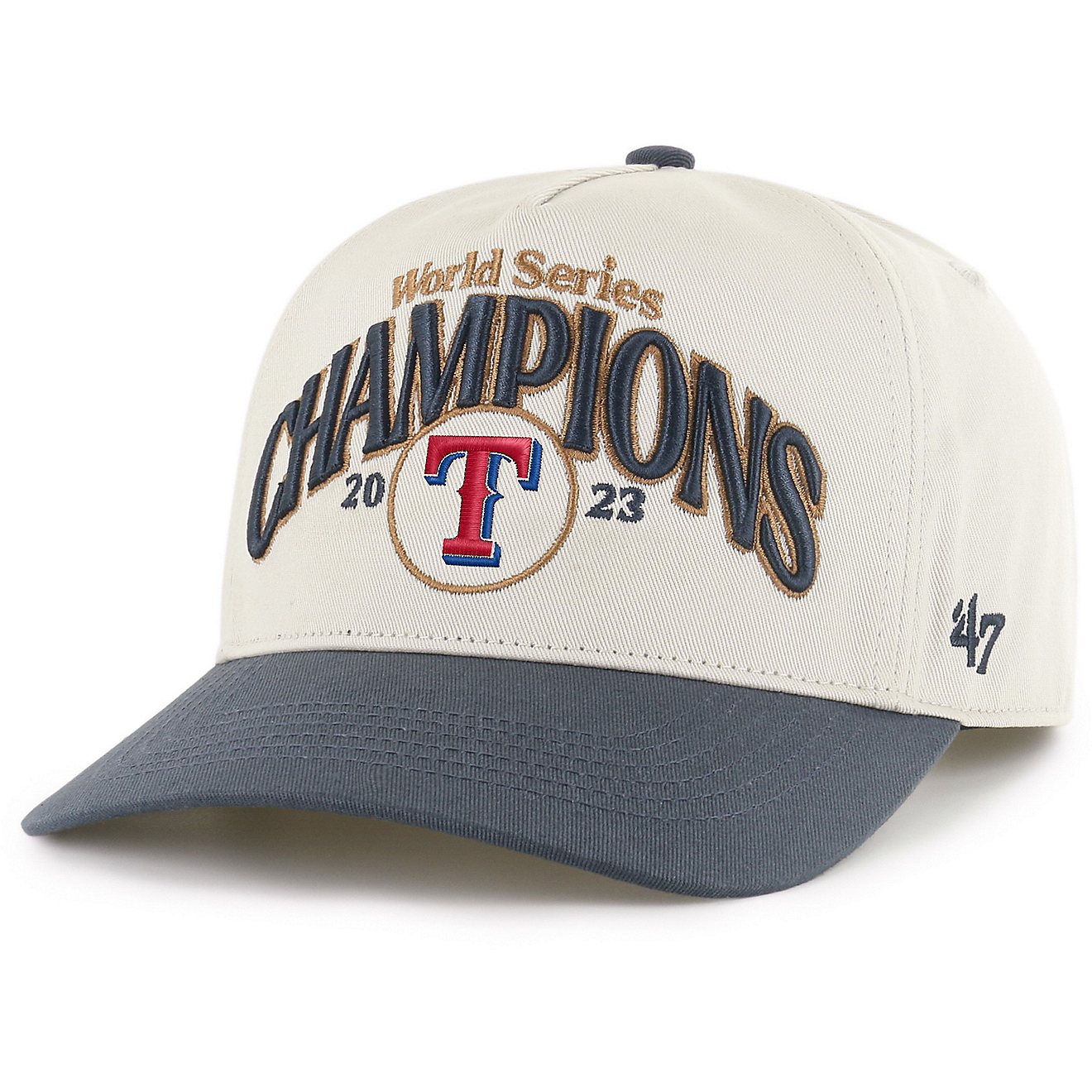 '47 Rangers 2023 MLB World Series Champs TT Hitch Cap                                                                            - view number 1