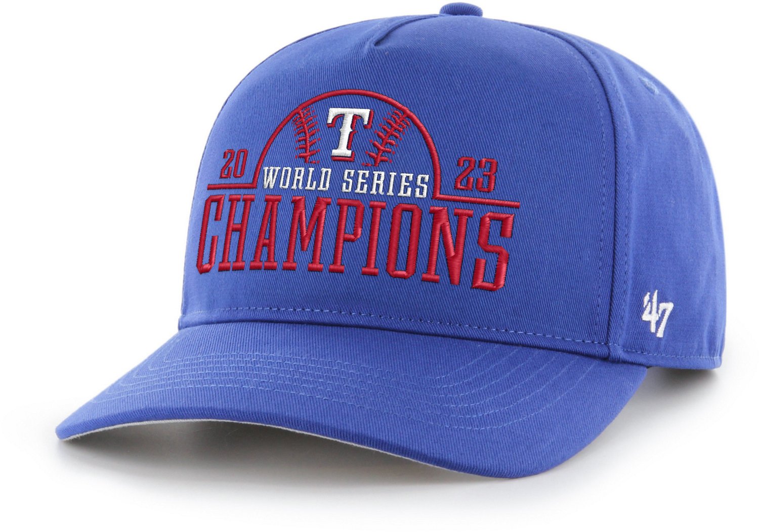 '47 Rangers 2023 MLB World Series Champs Hitch Cap Academy