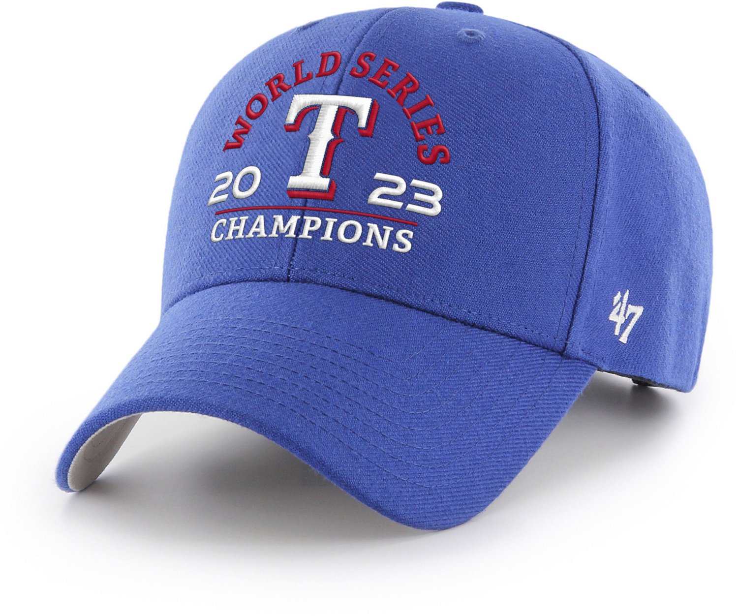 '47 Rangers 2023 MLB World Series Champs MVP Cap Academy