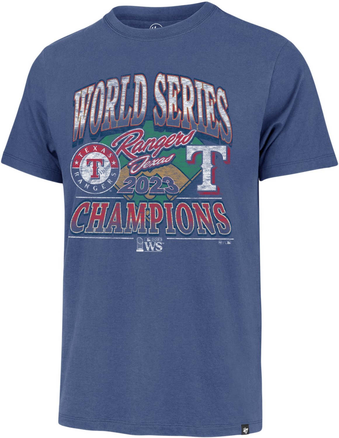 '47 Men's Rangers 2023 MLB World Series Champs Diamond Franklin Short ...