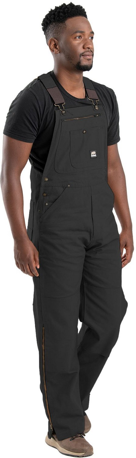 Berne Men's Original Unlined Duck Bib Overalls - view number 3