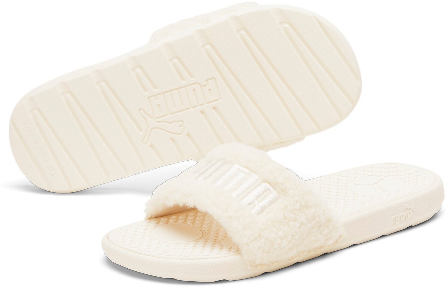 PUMA Women's Sherpa Cool Cat Slides - view number 3