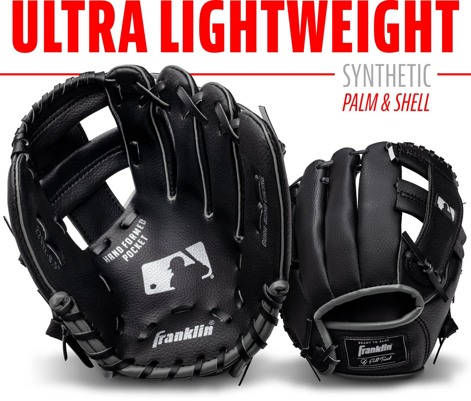 Franklin Youth RTP 9.5 in Fielding Tee Ball Glove - view number 4
