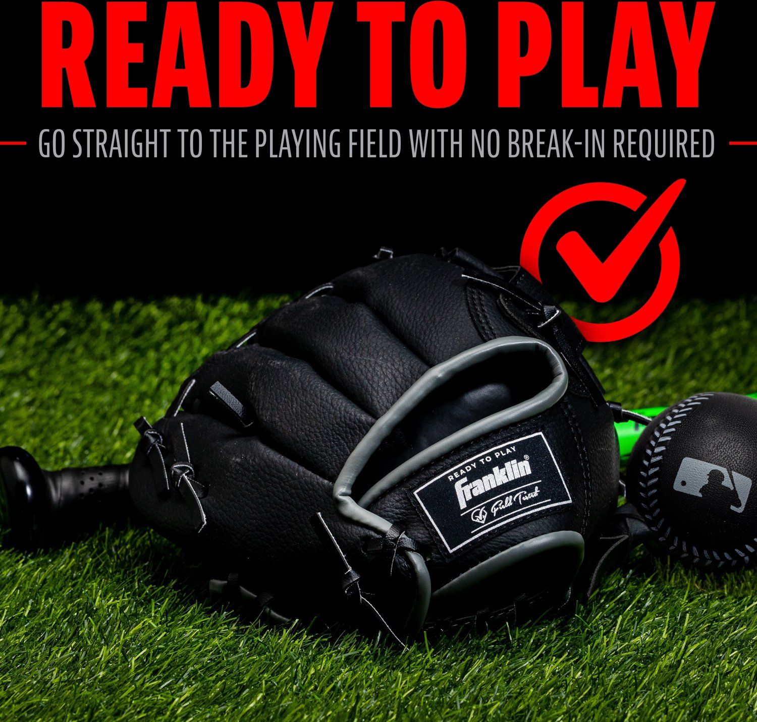 Franklin Youth RTP 9.5 in Fielding Tee Ball Glove - view number 6