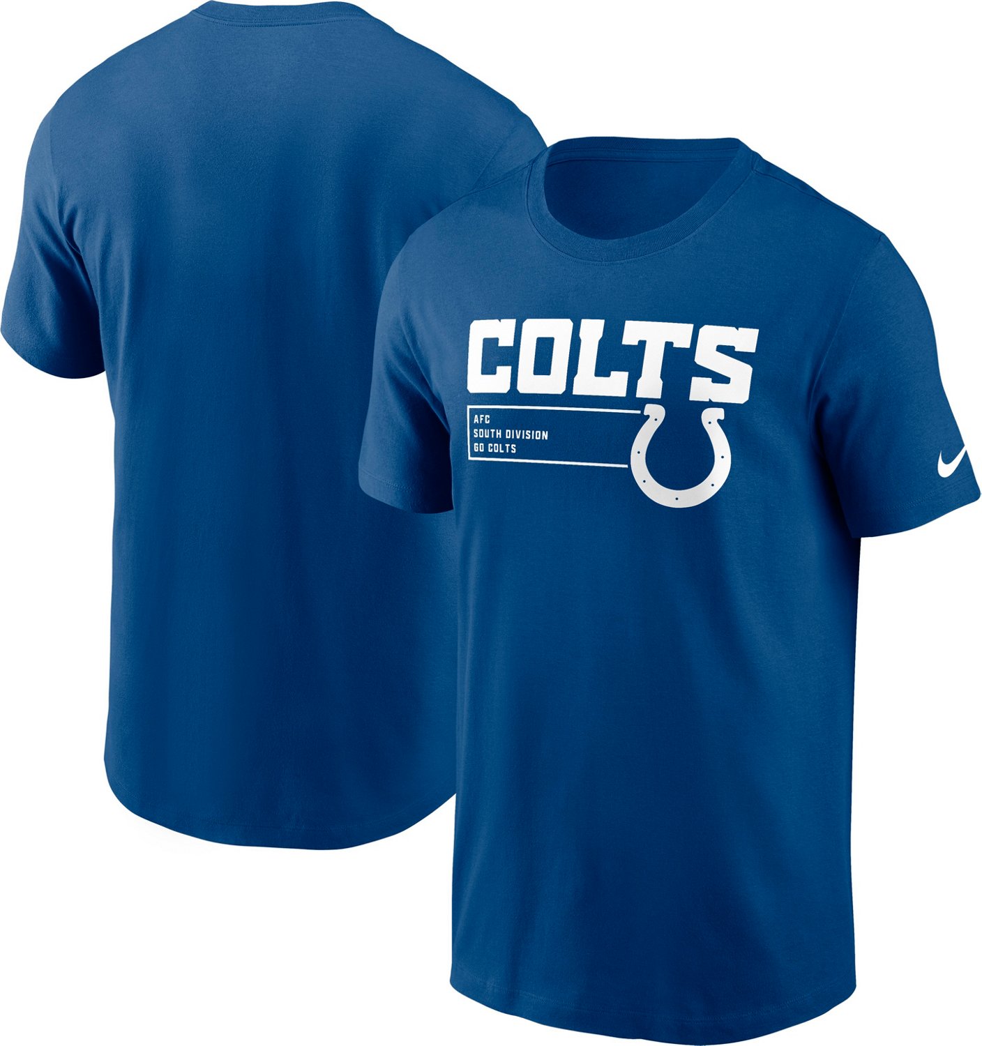 Nike Men's Indianapolis Colts Division Essential Graphic T-shirt  - view number 3