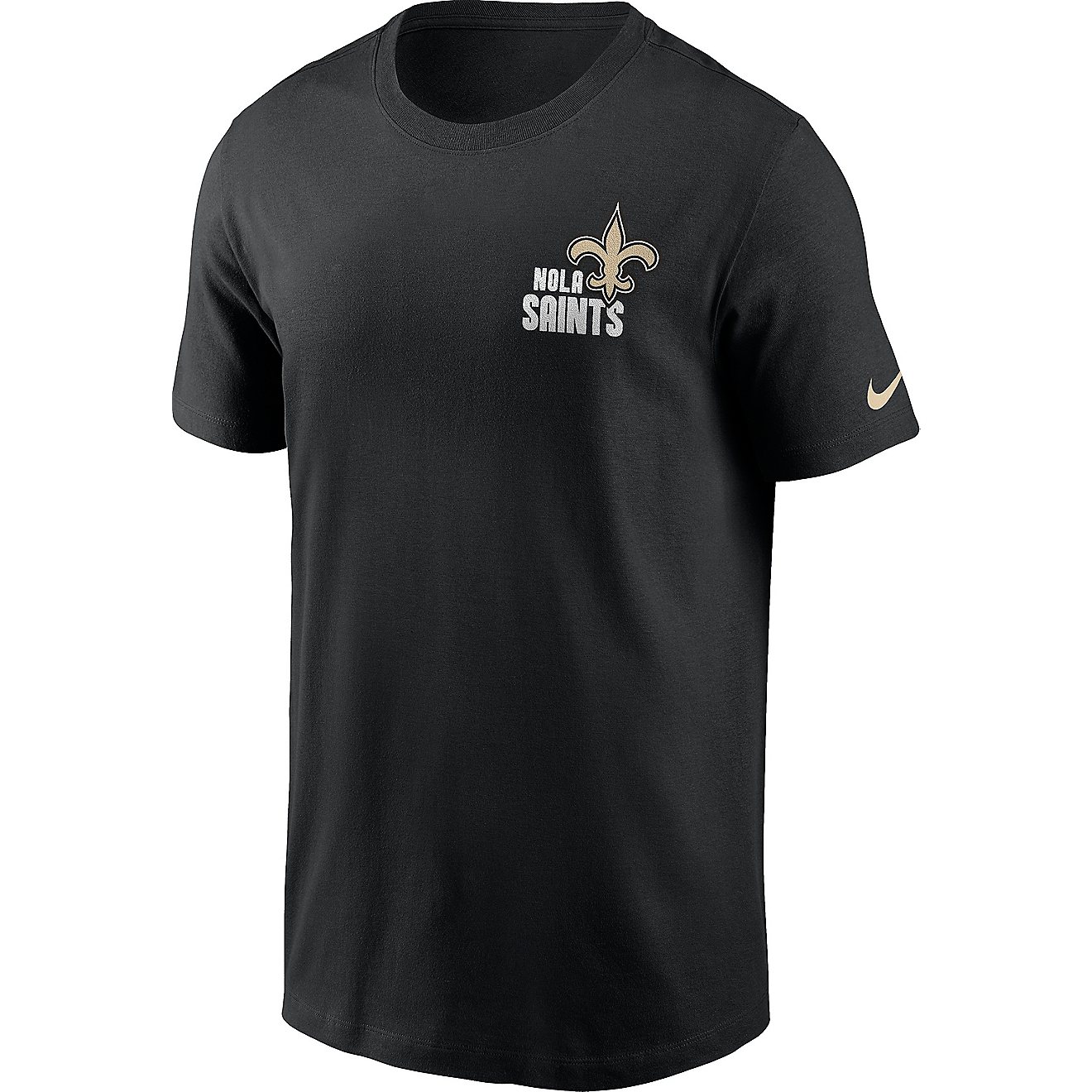 Nike Men's New Orleans Saints Blitz Team Essential Graphic T-shirt ...