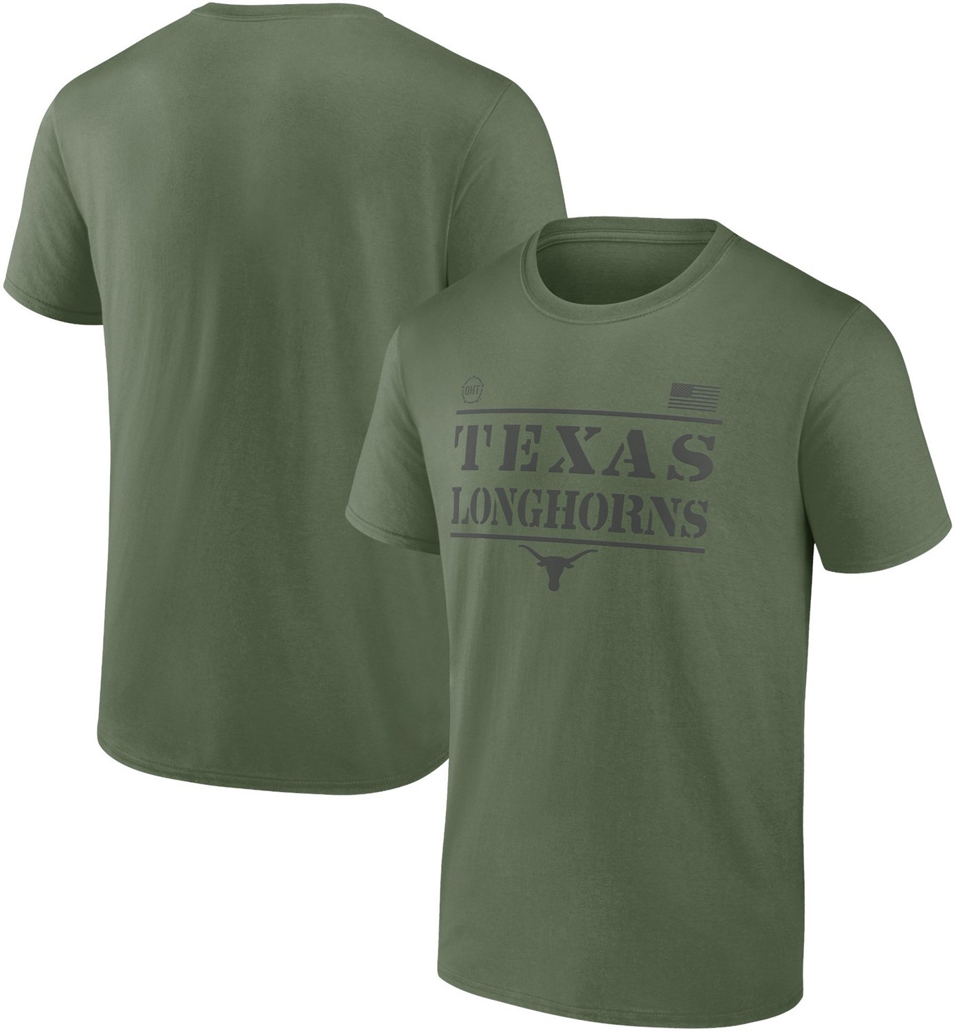 Fanatics Men's University of Texas OHT Stencil T-shirt - view number 3