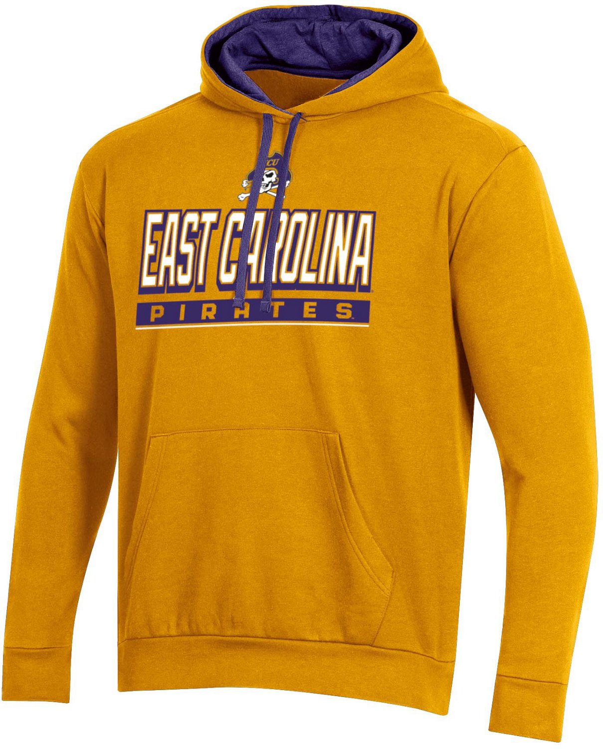 Champion Men's East Carolina University Applique Fleece Hoodie