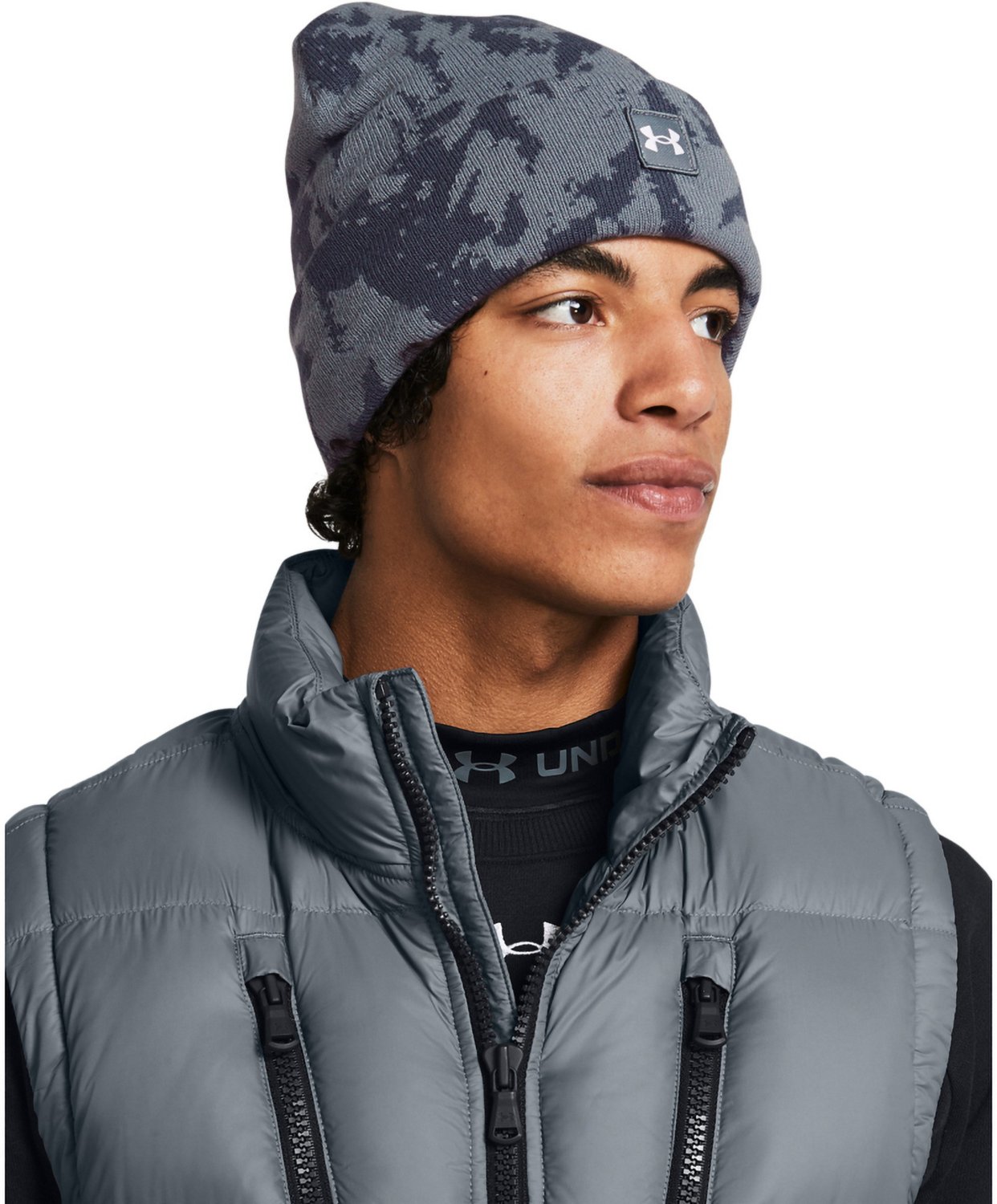 Under Armour Men's UA Halftime Novelty Cuff Beanie Academy